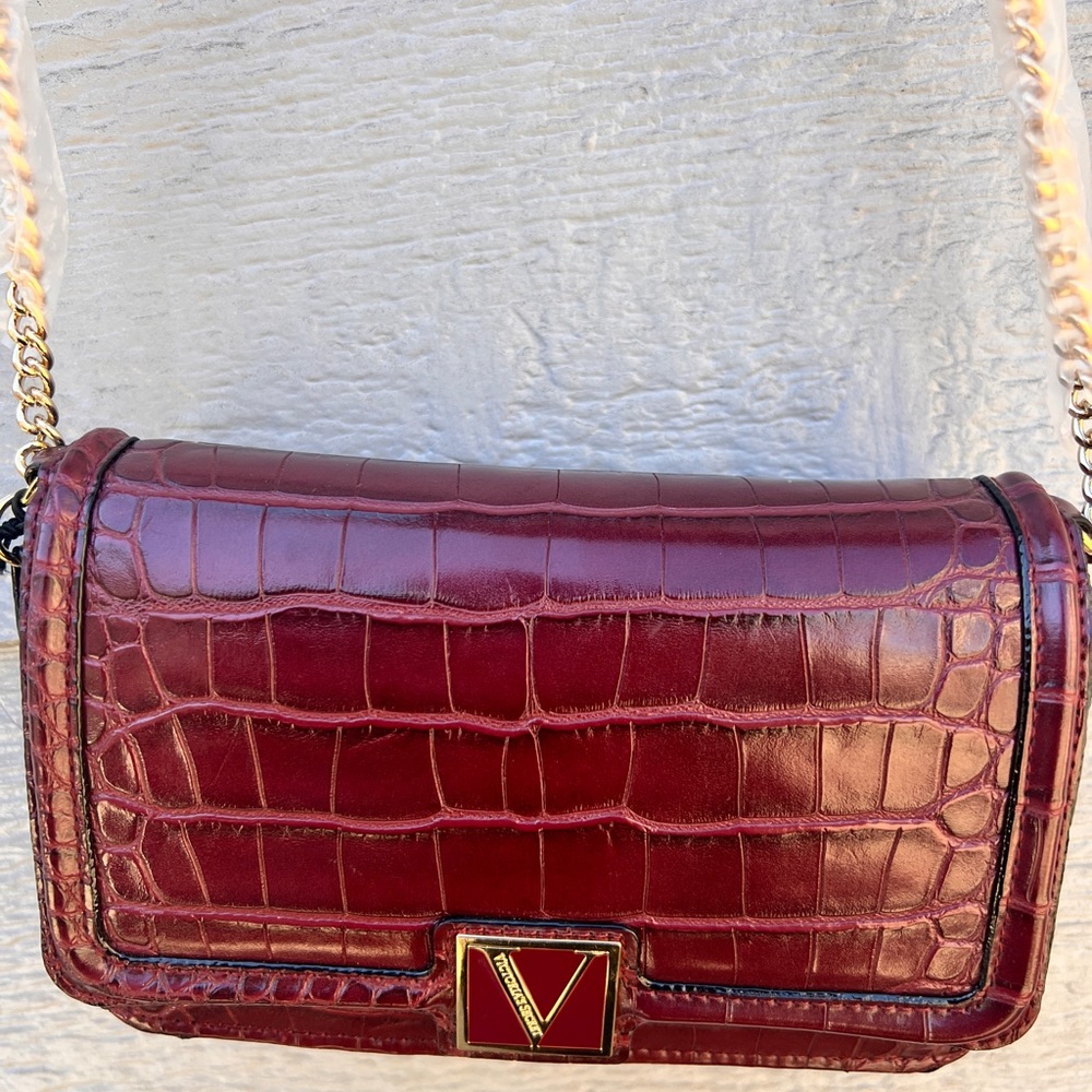 Shoulder bag burgundy/red wine